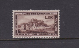 Italy 1948  Centenary Of Roman Republic MNH - Ungebraucht