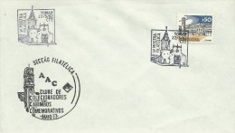 TIMBRES - STAMPS - MARCOPHILIE - PORTUGAL - CACHET DE 1er. EXPOSITION PHILATÉLIQUE DE TOMAR - 22-05-1982 - Annullamenti Meccanici (pubblicitari)