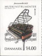 DINAMARCA /DENMARK/ DÄNEMARK  -EUROPA 2014- "INSTRUMENTOS MUSICALES NACIONALES"- SERIE De 1 V. - 2014