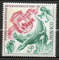 MONACO  Comférence Postal Internationale  1963 N°615 - Gebraucht