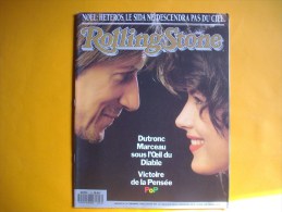 ROLLING STONE  -  N° 12  -   - Décembre 1988 - Janvier 1989 -   DUTRONC  -  MARCEAU  -  Pensée POP - Musique