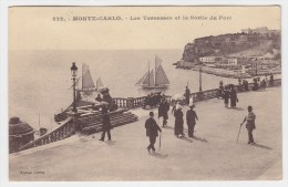 FRANCE. CP. CPA. CARTE POSTALE..........MONACO PORT - Hafen