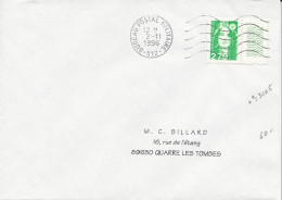 1996 - ENVELOPPE Du BPM 512 Avec MECA - Cachets Militaires A Partir De 1900 (hors Guerres)