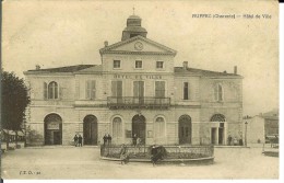 CPA  RUFFEC, Hôtel De VIlle 11454 - Ruffec