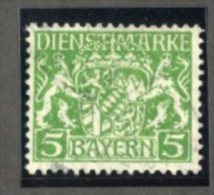 GS829  Bavaria Official 1916  Michel #17  (o)   Scott #O7  ~ Offers Welcome! ~ - Nuovi