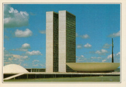 BRASILIA: LA CAMERA DEI RAPPRESENTANTI      (NUOVA  CON DESCRIZIONE DEL LUOGO SUL RETRO) - Autres