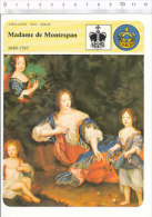 Fiche Madame De Montespan   / 01-FICH-Histoire De France - Histoire