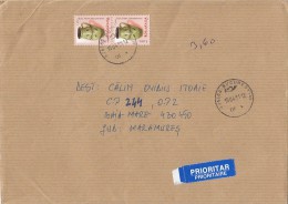 1341FM- FOLKLORE CERAMIC MUG, STAMPS ON COVER, 2011, ROMANIA - Covers & Documents