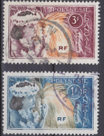 Polynésie Francaise 1964 Oblitéré, émission Complète Mi 33-34 2013-0219 - Gebruikt