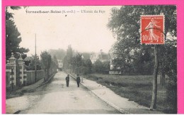 D78.   .VERNEUIL-SUR-SEINE. AVENUE DE LA GRANDE RUE. L'ENTREE DU PAYS. - Verneuil Sur Seine