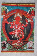 MONGOLIA -  Guha-Zanyana-Dagi - Silk Appliqué 19th. Century - Demon - Mongolei