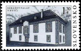 Slovakia - 2014 - Beauties Of Our Homeland: The Wedding Palace In Bytcha - Mint Stamp - Ungebraucht