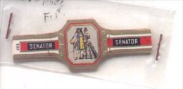 14-587. Vitolas Senator. Historia De La Moda - Bauchbinden (Zigarrenringe)