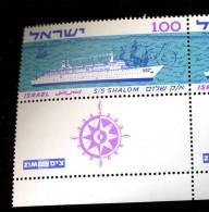 Israel Yv.246**  Bateau Paquebot  (Scott 250) - Ongebruikt (met Tabs)