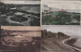 FOUR OLD POSTCARDS OF WEYMOUTH DORSET INCLUDING BANDSTAND - Weymouth