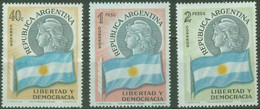 ARGENTINA..1958..Michel # 679-681...MLH. - Ongebruikt