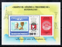 HUNGARY 1982 MICHEL BL.157A  MNH - Ungebraucht