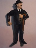 1 FIGURINE FIGURE DOLL PUPPET DUMMY TOY IMAGE POUPÉE - TINTIN DUPOND DUPONT 2011 - Tim & Struppi