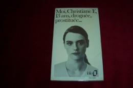 VENTE D'UNE COLLECTION DE LIVRE DE POCHE AU CINEMA ° MOI CHRISTIANE F 13 ANS DROGUEE PROSTITUEE - Cinema/ Televisione