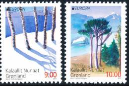 GREENLAND/Grönland  EUROPA 2011 "Forests" Set Of 2v** - 2011