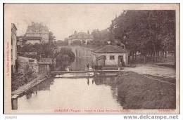 Charmes - Lavoir Et Canal Des Grands Moulins - Animée - Charmes