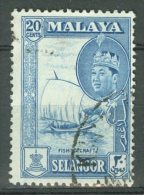 MALAYA - SELANGOR 1961-62: ISC 141 / YT 85 / Sc 120 / SG 135 / Mi 96, O - FREE SHIPPING ABOVE 10 EURO - Selangor