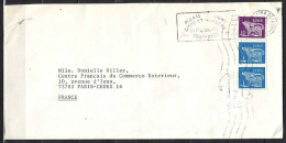 Lettre  De DUBLIN  Fevrier 1978  Avec 3 Timbres  Pour PARIS - Briefe U. Dokumente