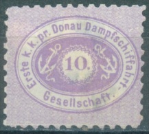 AUSTRIA DDSG DONAU - 1866 - MH/* - Yv 2 Mi 2 - Lot 11520 - UN PEU AMINCI - BAD HINGED - Levant Autrichien
