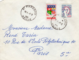 2013 Marianne De Cocteau -  1961: Affranch. LSI (tarif Du 6/01/59) - 1961 Marianne Of Cocteau