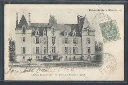 - CPA 79 - Champdeniers, Château De Pont-Jarno Pris De L'avenue à L'ouest - Champdeniers Saint Denis