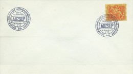 TIMBRES - STAMPS - MARCOPHILIE - PORTUGAL - CACHET  AISEP - REUNION COMITÉ INTERNATIONAL - CRUZ QUEBRADA 19-12-1972 - Postal Logo & Postmarks