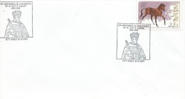 TIMBRES - STAMPS - MARCOPHILIE - PORTUGAL - CACHET CENTe. NAISSANCE DU ROI D. DUARTE - VISEU - 31-10-1991 - Postal Logo & Postmarks