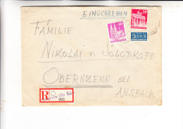 5014 KERPEN - HORREM, POSTGESCHICHTE, Einschreiben Handstempel, 1949 - Kerpen