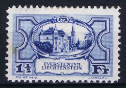 LIECHTENSTEIN  Nr 71 MH/*  Brown Spot In Gum - Unused Stamps