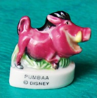 1 FEVE DISNEY PUMBAA CERAMIQUE NEUVE (GALETTE DES ROIS, FETE, ANNIVERSAIRE...) - Disney