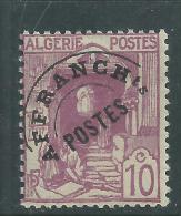 Algérie Préo. N° 9 X 10 C. Lilas Trace De Charnière Sinon TB - Unused Stamps