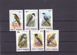 BIRD FROM DANUBE DELTA,  MI 3966/71, MNH**,  FULL SET ,1983, ROMANIA - Unused Stamps