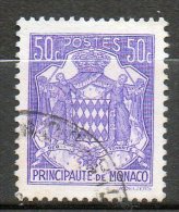 MONACO  Armoirie 1943  N° 252 - Oblitérés