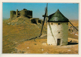 LA MANCHA:  MULINO  A  CONSUEGRA       (NUOVA Con Descrizione Del Luogo Sul Retro) - Sonstige & Ohne Zuordnung