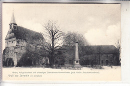0-2824 ZARRENTIN, Kirche, Kriegerdenkmal & Ehemaliges Zisterzienser-Nonnenkloster, Ca. 1905, Ungeteilte Rückseite - Zarrentin
