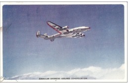 AVION AMERICAN OVERSEAS AIRLINES CONSTELLATION - 1946-....: Moderne