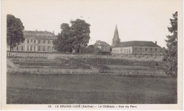 72 - Le Grand Lucé (Sarthe) - Le Château - Vue Du Parc - Le Grand Luce