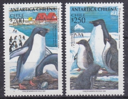 Chile 1993 Antarctica / Penguins 2v ** Mnh (20272) - Otros & Sin Clasificación