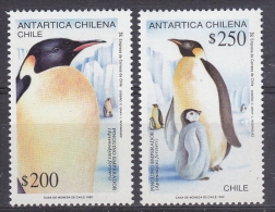 Chile 1992 Antarctica / Penguins 2v ** Mnh (20273) - Sonstige & Ohne Zuordnung