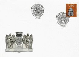 Slovakia - 2015 - Cultural Heritage - Krasnohorske Podhradie - Andrassy Mausoleum - FDC (first Day Cover) - Unused Stamps