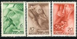 HUNGARY 1940 EVENTS Planes Transport Organizations AVIATION FUND - Fine Set MNH - Nuevos