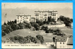 FR017, Saint-Cergue, Grand Hôtel De L'Observatoire, 8145, Circulée 1909 - Saint-Cergue