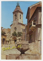 {75319} 84 Vaucluse Beaumes De Venise , La Vieille Fontaine Et L' Eglise - Beaumes De Venise