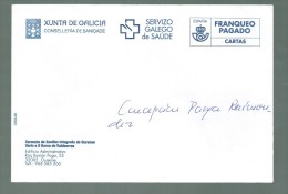SPAIN ESPAGNE   MECHANICAL POSTAGE AFFRANCHISSEMENT MECANIQUE  GALICIAN HEALTH SERVICE - Cartas & Documentos