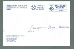 SPAIN ESPAGNE   MECHANICAL POSTAGE AFFRANCHISSEMENT MECANIQUE  GALICIAN HEALTH SERVICE - Brieven En Documenten